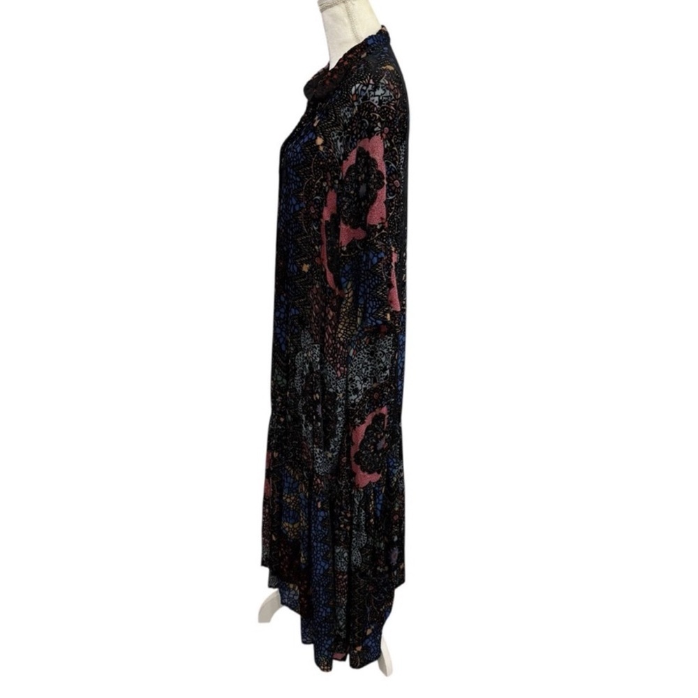 Multicolor Patterned Maxi Dress - Picture 5 of 9